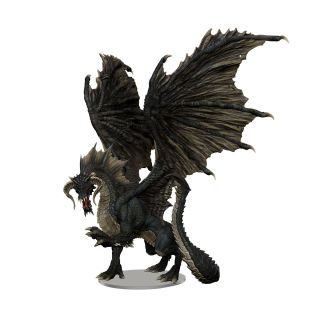 D&D Icons of the Realms: Adult Black Dragon Premium Figure (96021)