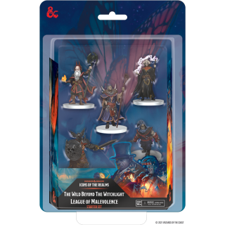 D&D Icons of the Realms Miniatures: The Wild Beyond the Witchlight-League of Malevolence Starter Set ** Special Offer **
