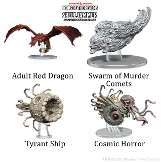 D&D Icons of the Realms: Ship Scale - Threats from the Cosmos ** Special Offer **