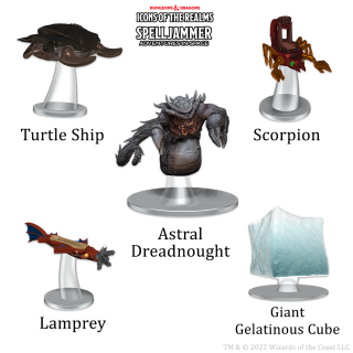 D&D Icons of the Realms: Ship Scale - Attacks from Deep Space ** Special Offer **
