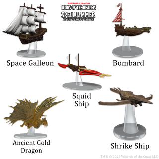 D&D Icons of the Realms: Ship Scale - Welcome to Wildspace ** Special Offer **