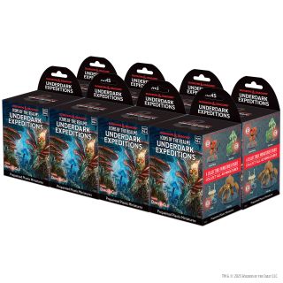 D&D Icons of the Realms: Underdark Expeditions 8 ct. Booster Brick (Set 36)