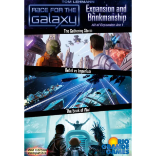 Race for the Galaxy - Expansion and Brinkmanship (All of Expansion Arc 1) - English