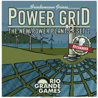 Power Grid Recharged: The New Power Plant Cards Set 2 - English