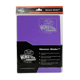 Monster Protectors - 9-pocket Binder - Matte Purple
