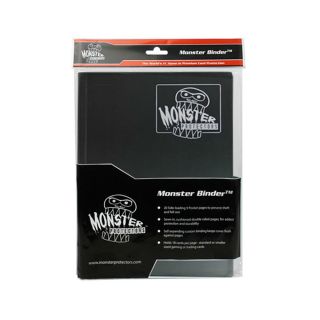 Monster Protectors - 9-pocket Binder - Matte Black