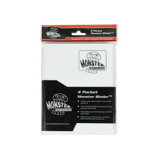 Monster Protectors - 4-Pocket Binder - Matte White