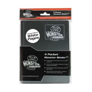 Monster Protectors - 4-Pocket Binder - Matte Black