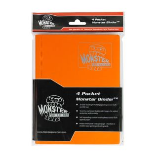 Monster Protectors - 4-Pocket Binder - Matte Orange