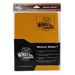 Monster Protectors - 9-Pocket Binder - Matte Sunflower Orange