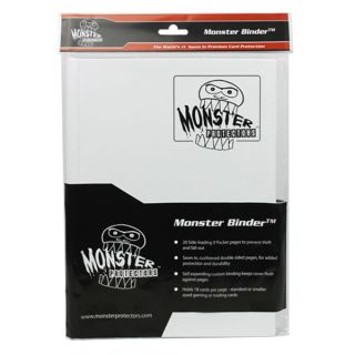 Monster Protectors - 9-Pocket Binder - White / Black Pages