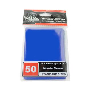Monster Sleeves - No Logo - Large Size - Glossy Blue 50 ct.