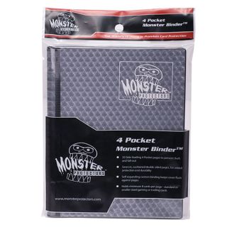 Monster Protectors - 4-Pocket Binder - Holofoil Black