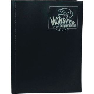 Monster Protectors - Mega Monster 9-pocket binder - Matte Black