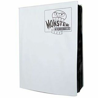 Monster Protectors - Mega Monster 9-pocket binder - Matte White