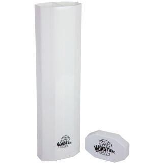 Monster Protectors - Dual Playmat Tube- Opaque White with White Cap
