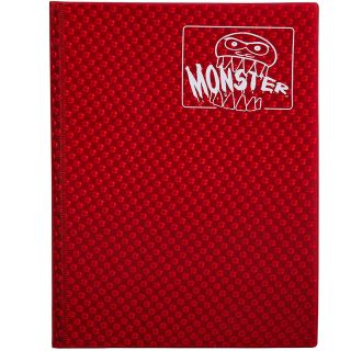 Monster Protectors - 9-Pocket Binder Holofoil Red (9P-HRD)