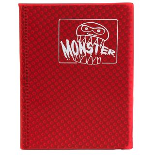 Monster Protectors - 4-Pocket Binder Holofoil Red (4P-HRD)