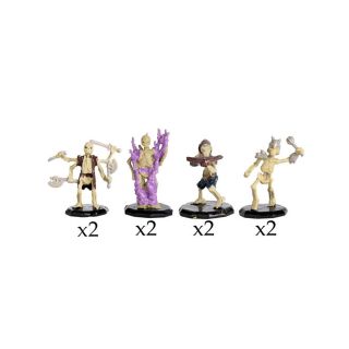 Monster Adventure Minis - Painted Figures: Skeletons - 8 Pack (MON-SK8PNT-651)