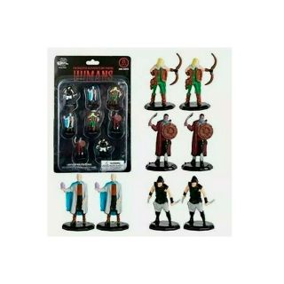 Monster Adventure Minis - Painted Figures: Bandits (Humans) - 8 Pack (MON-B8PNT-682)