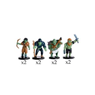 Monster Adventure Minis - Painted Figures: Orcs - 8 Pack (MON-O8PNT-699)