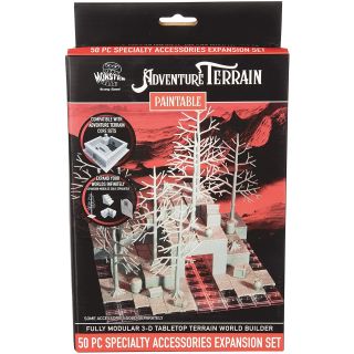 Monster Adventure Terrain - Specialty Accessories Expansion Set 50 Piece Unpainted (MON-MATSPEC-442)