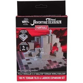 Monster Adventure Terrain - Terrain Expansion Set 100 Piece Unpainted (MON-MATTER-459)