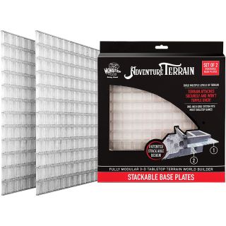 Monster Adventure Terrain - Base Plates 2 Pack (MON-MATPLA2-473)