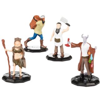 Monster Adventure Minis - Painted Figures: Merchant Collection - 8 Pack ** Special Offer **