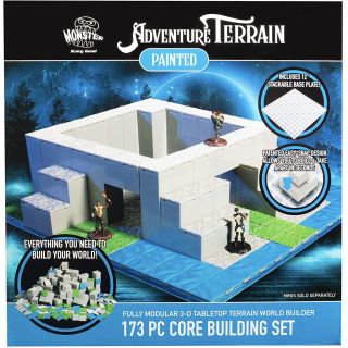 Monster Adventure Terrain - Core Building Set 173 Piece Painted (MON-RMATCORP-547)
