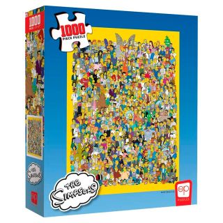 The Simpsons Cast of Thousands 1000 Piece Puzzle