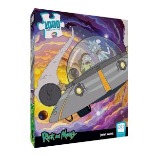 Rick and Morty "The Outside World is Our Enemy, Morty!" 1000 Piece Puzzle