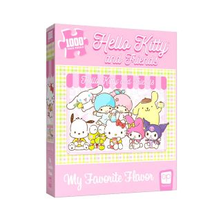 Hello Kitty and Friends "My Favorite Flavor" 1000 Piece Puzzle