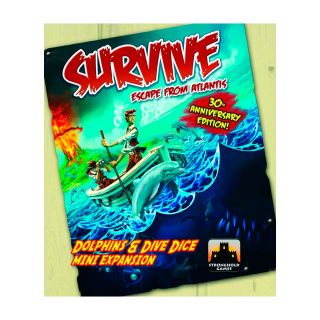 Survive: Escape from Atlantis 30th Anniversary - Dolphin and Dive Mini-Expansion