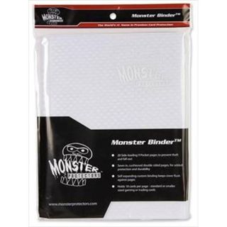 Monster Protectors - 9-Pocket Binder - Matte White / White Pages