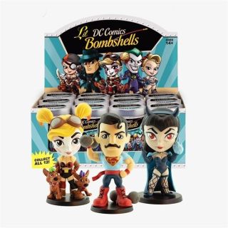 DC LIL Bombshells: Series 3 Vinyl Figure Tin By Astudillo & Greenwell  (Random figure)