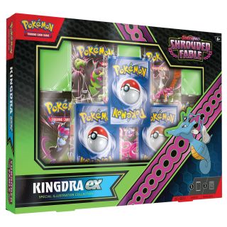 Pokémon TCG: Scarlet & Violet 6.5 - "Shrouded Fable" Kingdra ex/Greninja ex Special Collection Master Case 6ct. - ENGLISH