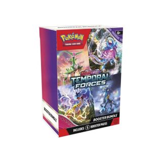 Pokémon — Escarlata y Púrpura: Fuerzas Temporales - Lote de paquetes de mejora en Español