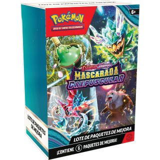 Pokémon TCG: Scarlet & Violet 6 - "Twilight Masquerade" Booster Bundle  - SPANISH