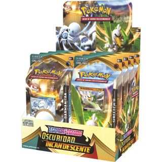 Pokemon TCG: Sword & Shield 3 'DARKNESS ABLAZE' Theme Deck Display 8ct.  - SPANISH