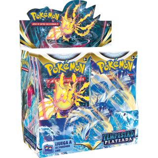 Pokémon TCG: Sword & Shield 12 - "SILVER TEMPEST" Booster KIOSK Display 18ct. - SPANISH