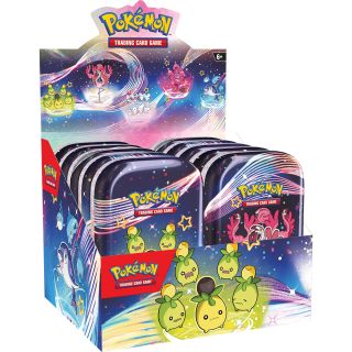 Pokémon TCG: Scarlet & Violet 4.5 - "Paldean Fates" Mini Tin Display 10ct. -  SPANISH