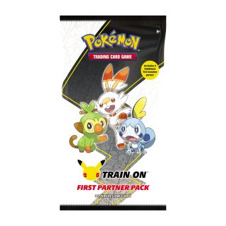 Pokémon TCG: 25th Anniversary - First Partner Pack (Galar) MASTER CASE  12ct. (Reprint)