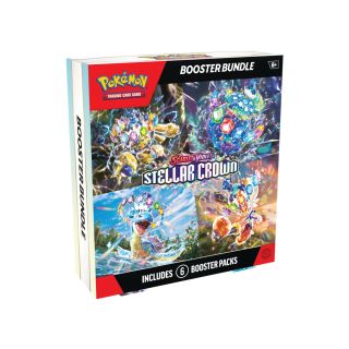 Pokémon — Stellar Crown Boster Bundle Pack (Producto en Inglés)