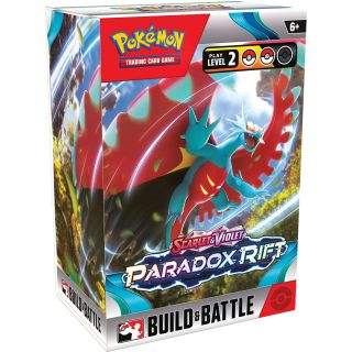 Pokémon TCG: Scarlet & Violet 4 - "Paradox Rift" Build & Battle Box Display 10ct - ENGLISH