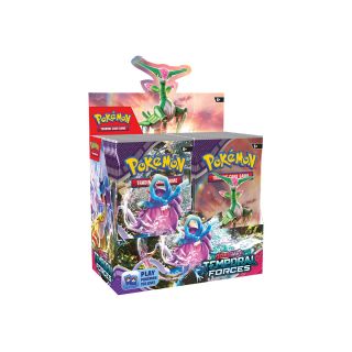 Pokémon — Scarlet & Violet: Temporal Forces – Display de Boosters en Inglés