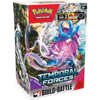 Pokémon TCG: Scarlet & Violet 5 - "Temporal Forces" Build & Battle Box Display 10ct - ENGLISH