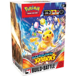 Pokémon TCG: Scarlet & Violet 8 - "Surging Sparks" Build & Battle Box Display 10ct - ENGLISH