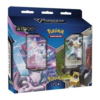 Pokémon TCG: Pokémon GO V Battle Deck Mewtwo vs Melmetal Bundle MASTER CASE 6ct. - ENGLISH ** Special Offer **