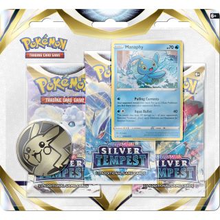 Pokémon TCG: Sword & Shield 12 - "SILVER TEMPEST" 3-booster blister MASTER CASE 24ct. - ENGLISH ** Special Offer **